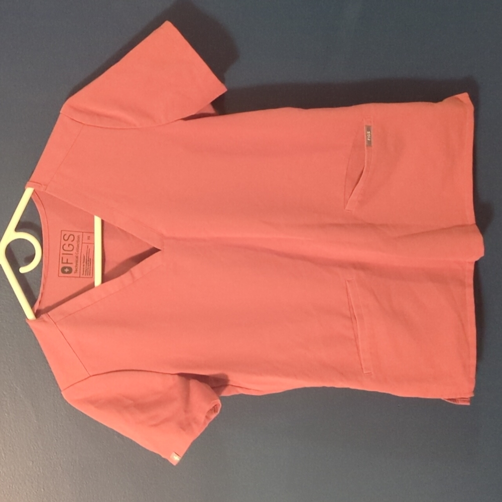 Figs Casma Three Pocket Scrub Top XS